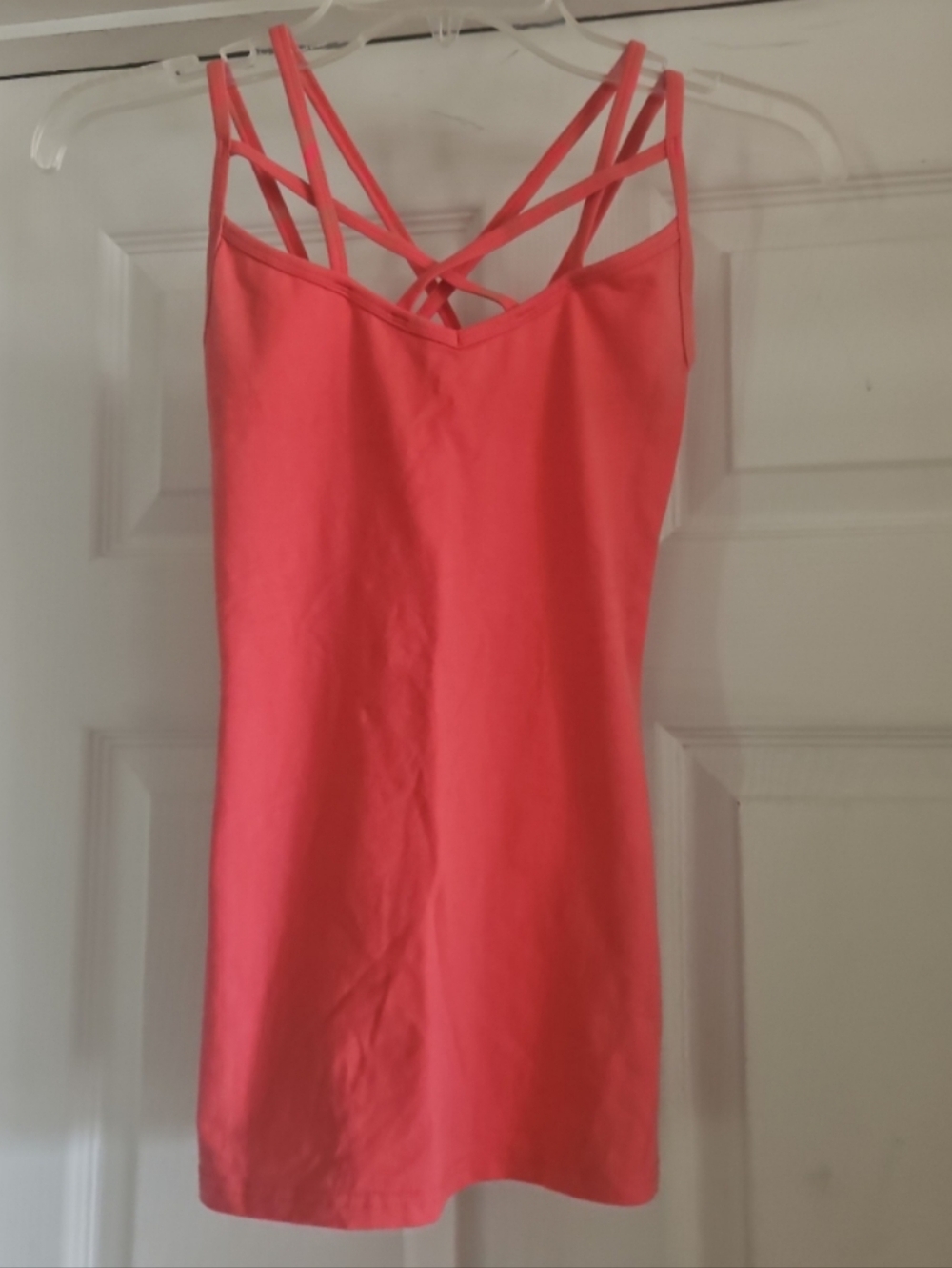 BKE Pink Coral Strappy Cami Tank Top XS
